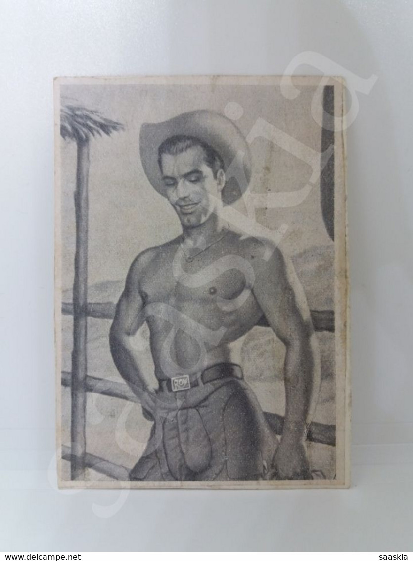 #CPA.749 - Chromo Photo PUB Pin-Up ? - Homme Torse Nu Cow-boy - Arizona Phoenix - Pin-Ups