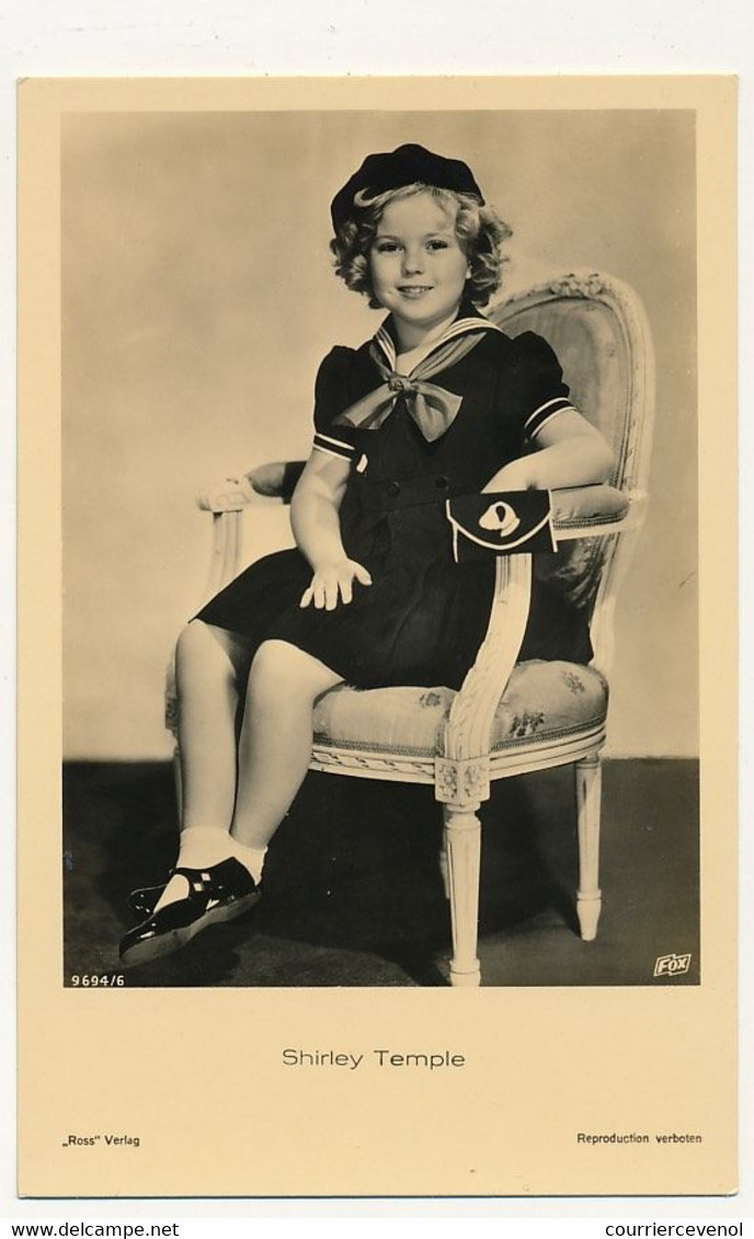 7 CPSM - Shirley Temple - Editions "Ross" Verlag - Artistas