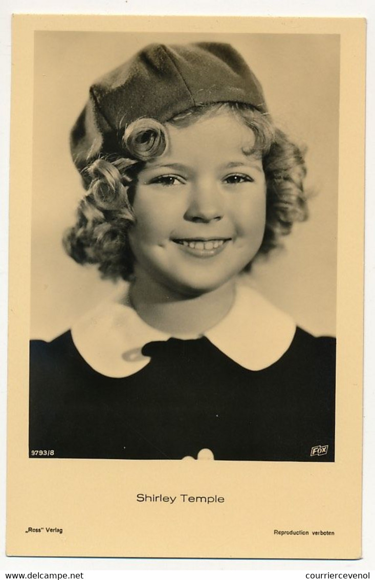 7 CPSM - Shirley Temple - Editions "Ross" Verlag - Artistas