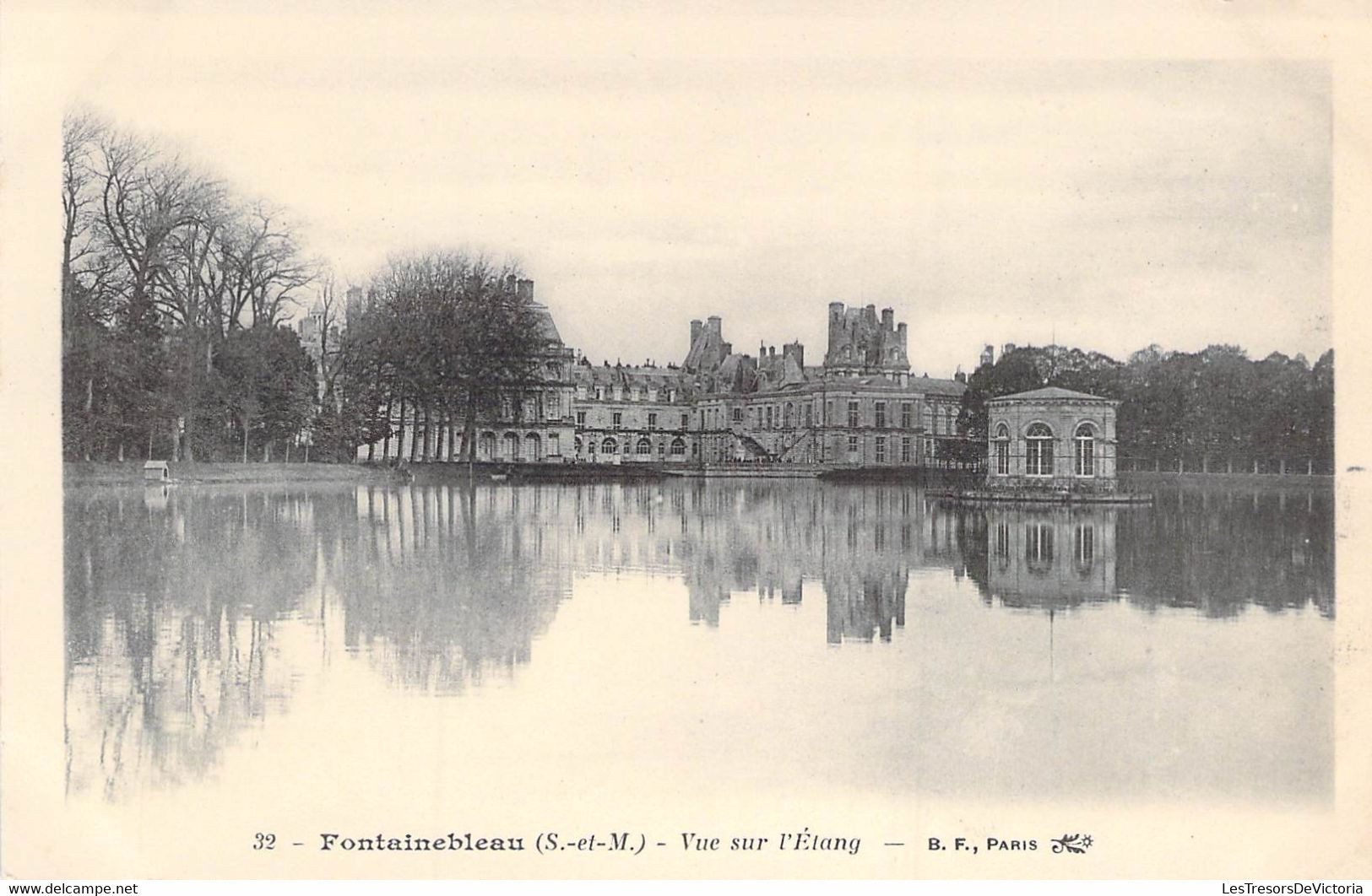 Lot de 6 CPA Fontainebleau et palais de fontainebleau