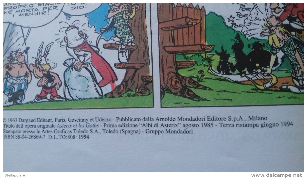 ASTERIX E I GOTI DARGAUD - MONDADORI EDIZIONI - Clásicos 1930/50