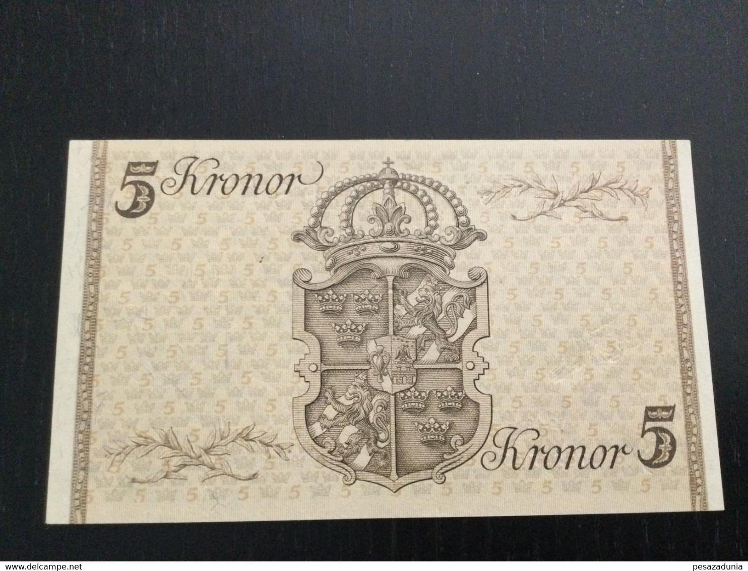 SWEDEN 5 KRONOR BANKNOTE 1948 UNC P-41 Commemorative - Sweden