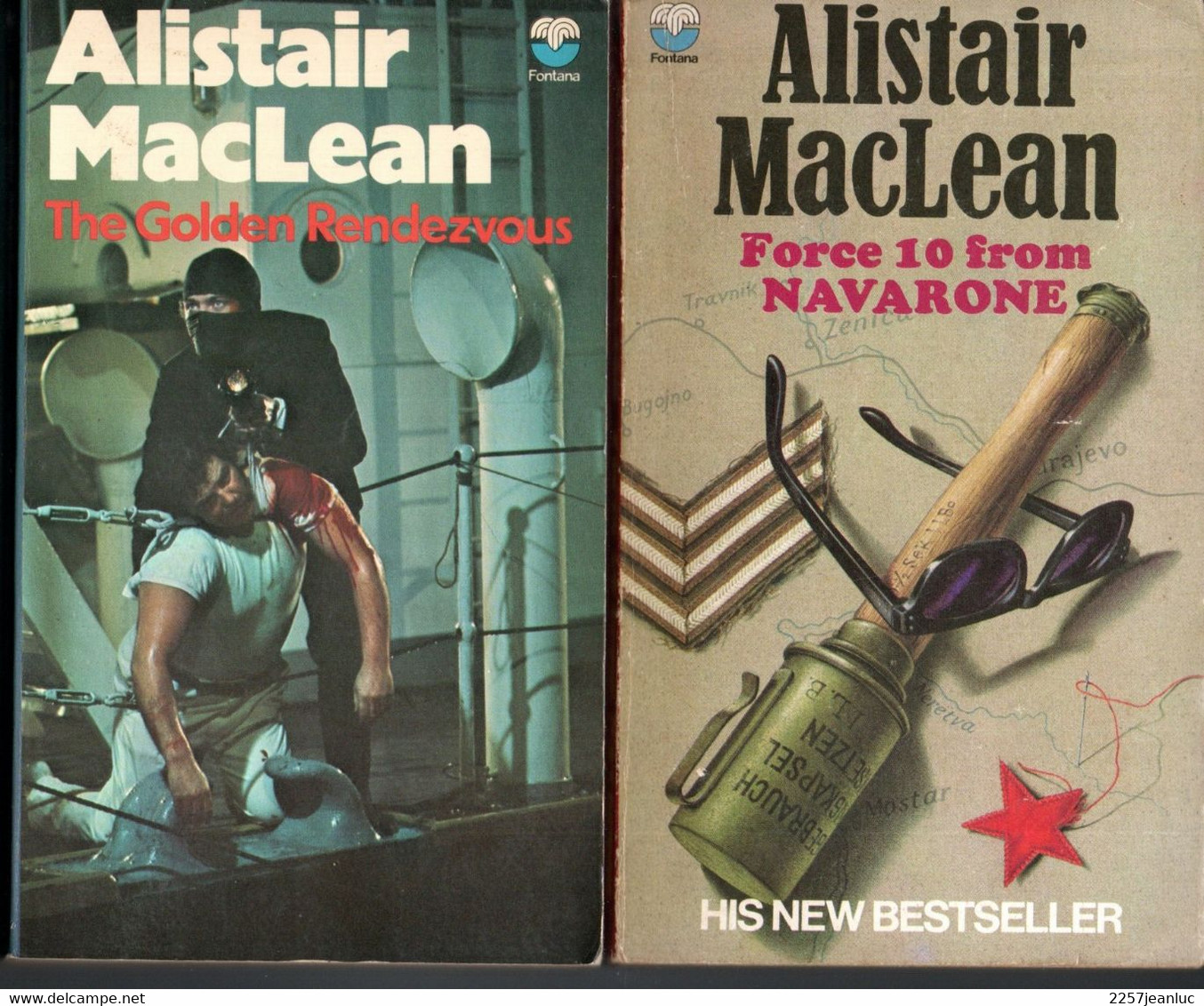 Alistair Maclean * The SecretWays *The Golden Rendez Vous *Force 10from Navaronne - Autres & Non Classés