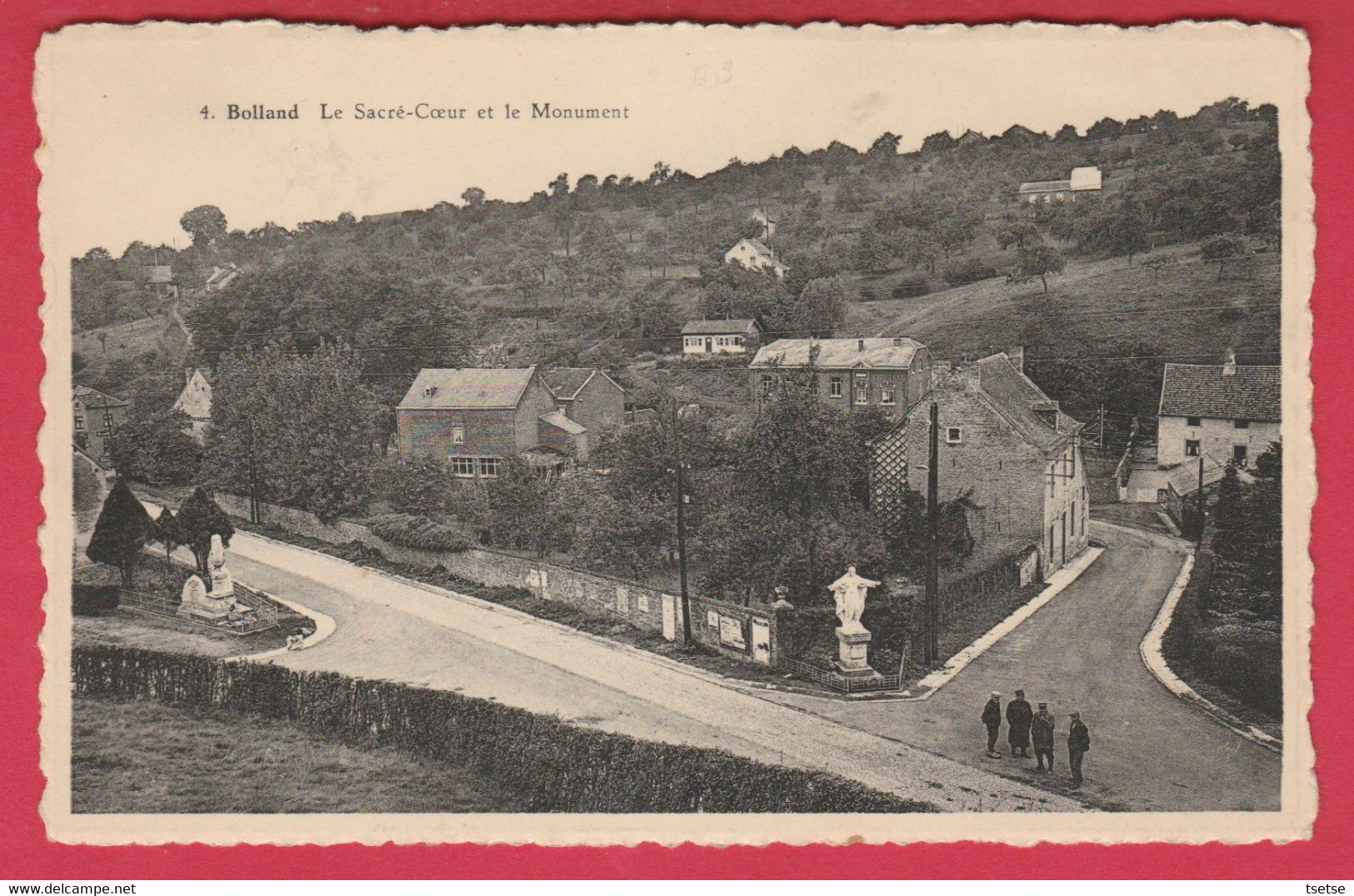 Bolland- Le Sacré-Coeur Et Le Monument ( Voir Verso ) - Herve