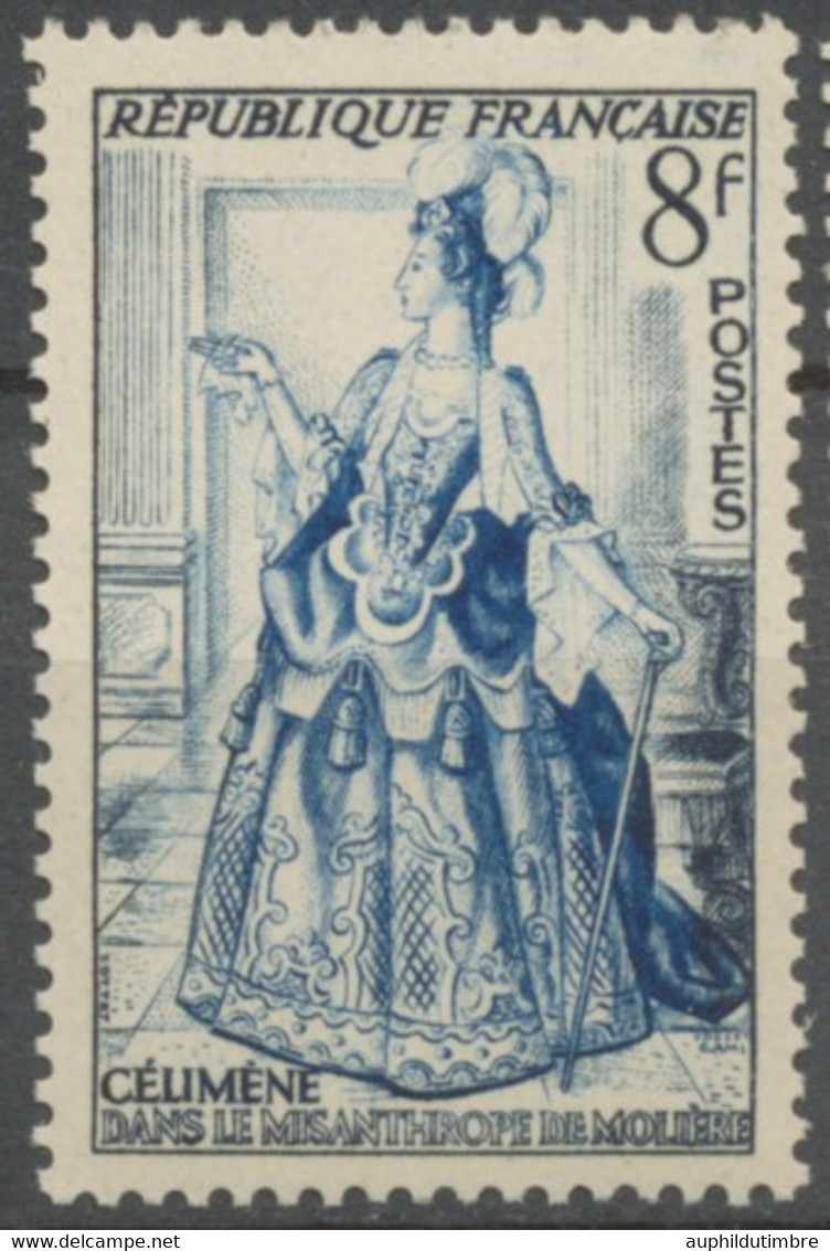 Théâtre Français. Célimène 8f. Bleu-noir Et Outremer. Neuf Luxe ** Y956 - Unused Stamps