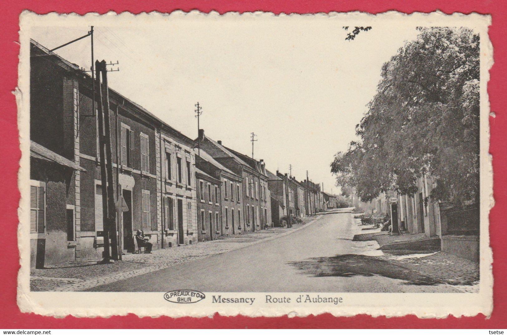 Messancy - Route D'Aubange - 1958 ( Voir Verso ) - Messancy