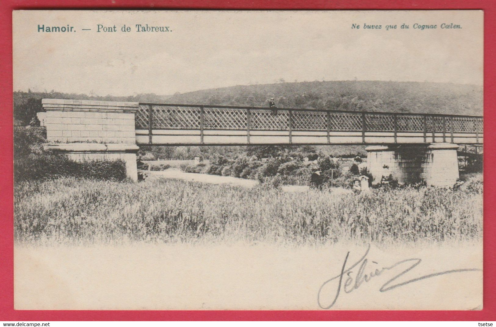 Hamoir - Pont De Tabreux - 1903 ( Voir Verso ) - Hamoir