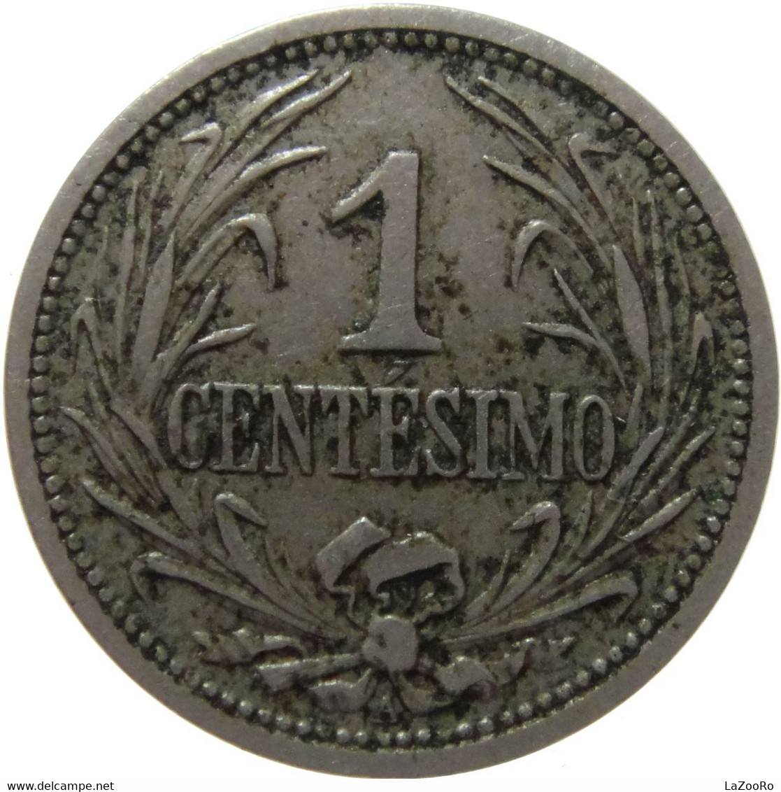 LaZooRo: Uruguay 1 Centesimo 1901 XF - Uruguay