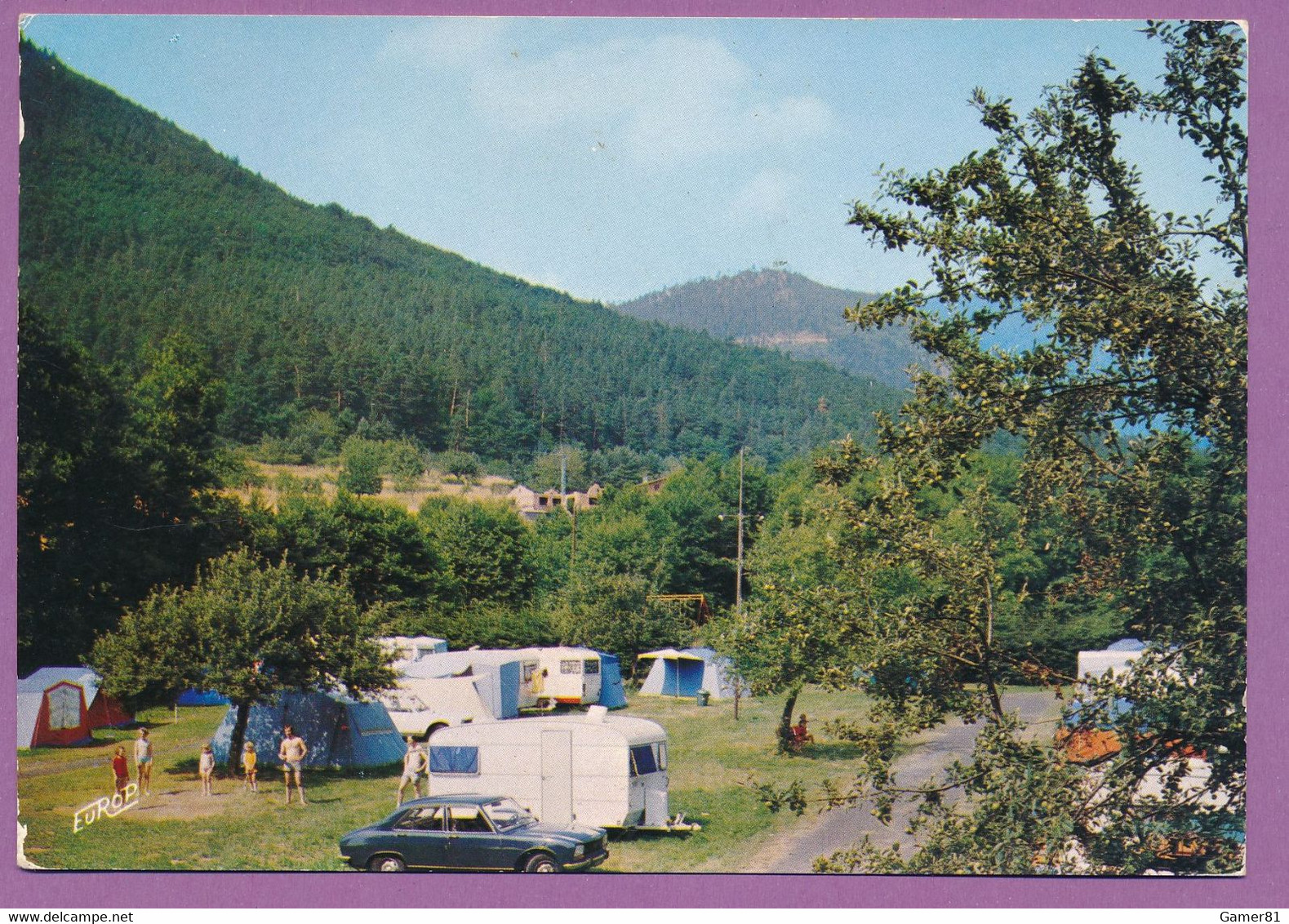 LIEPVRE - Terrain De Camping - Peugeot 504 Auto - Lièpvre