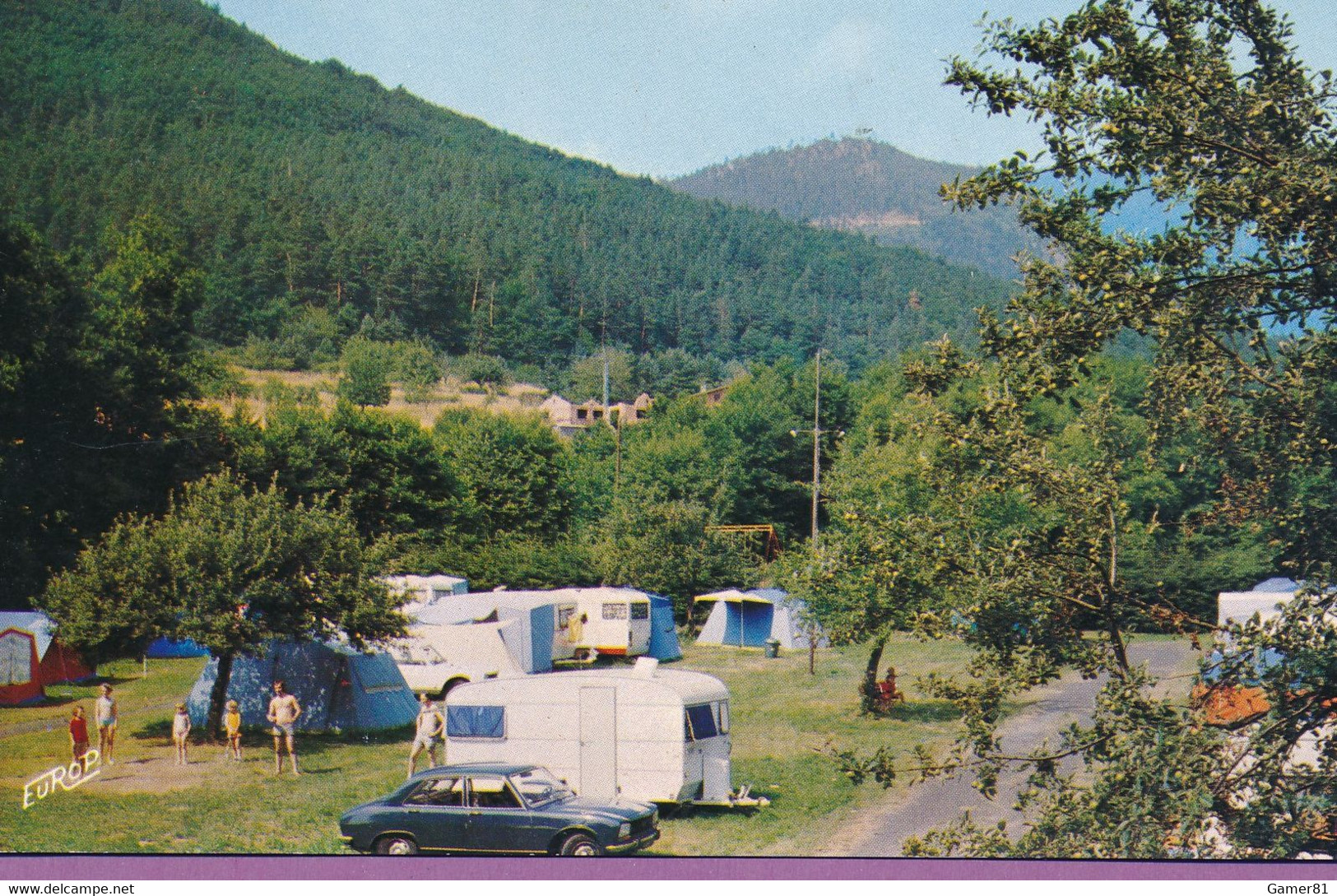 LIEPVRE - Terrain De Camping - Peugeot 504 Auto - Lièpvre