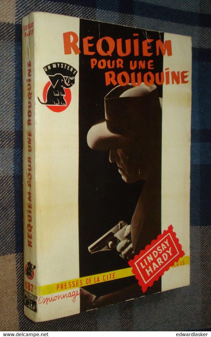 Un MYSTERE N°187 : REQUIEM Pour Une ROUQUINE /Lindsay Hardy - Octobre 1954 - Presses De La Cité