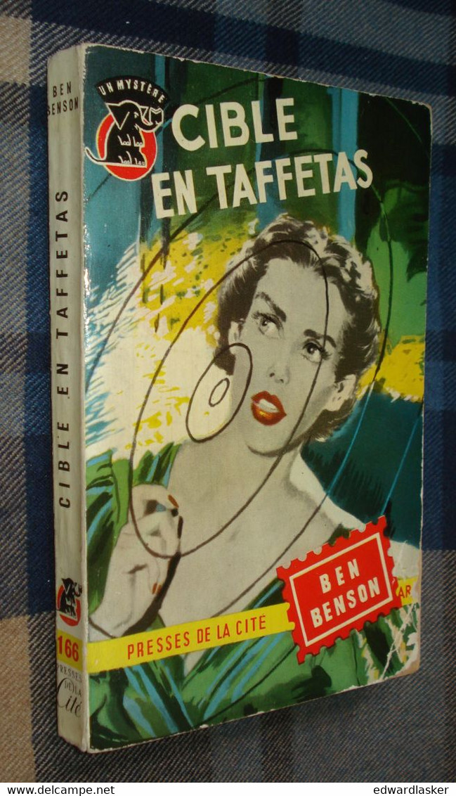 Un MYSTERE N°166 : CIBLE En TAFFETAS /Ben BENSON - Avril 1954 - Presses De La Cité