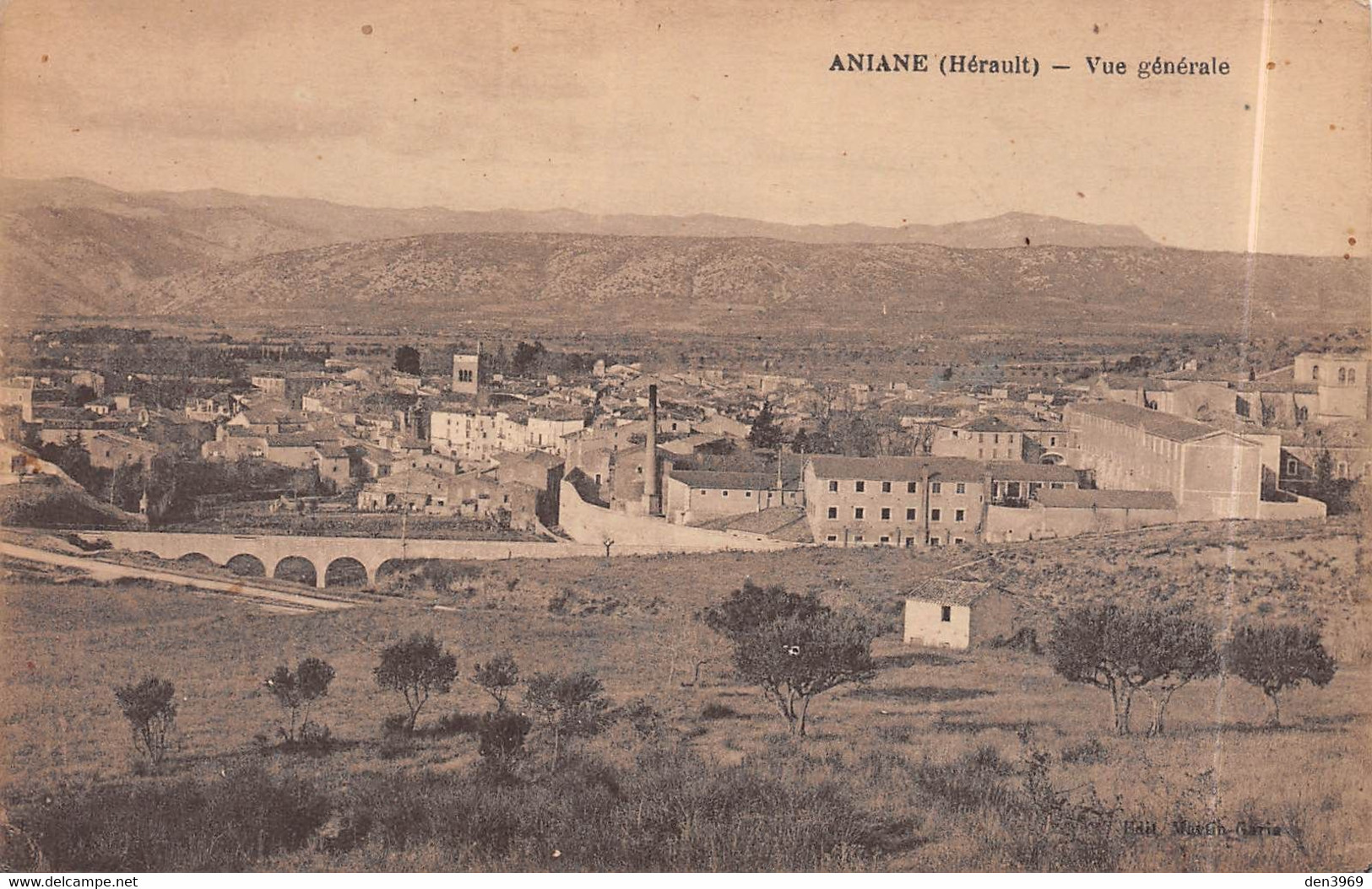 ANIANE (Hérault) - Vue Générale - Aniane