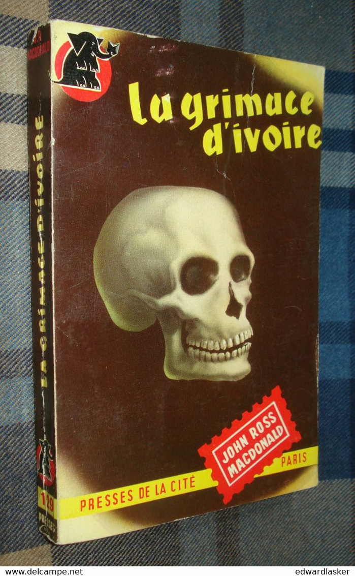 Un MYSTERE N°129 : La GRIMACE D'Ivoire /John Ross MacDonald - Juin 1953 - Presses De La Cité
