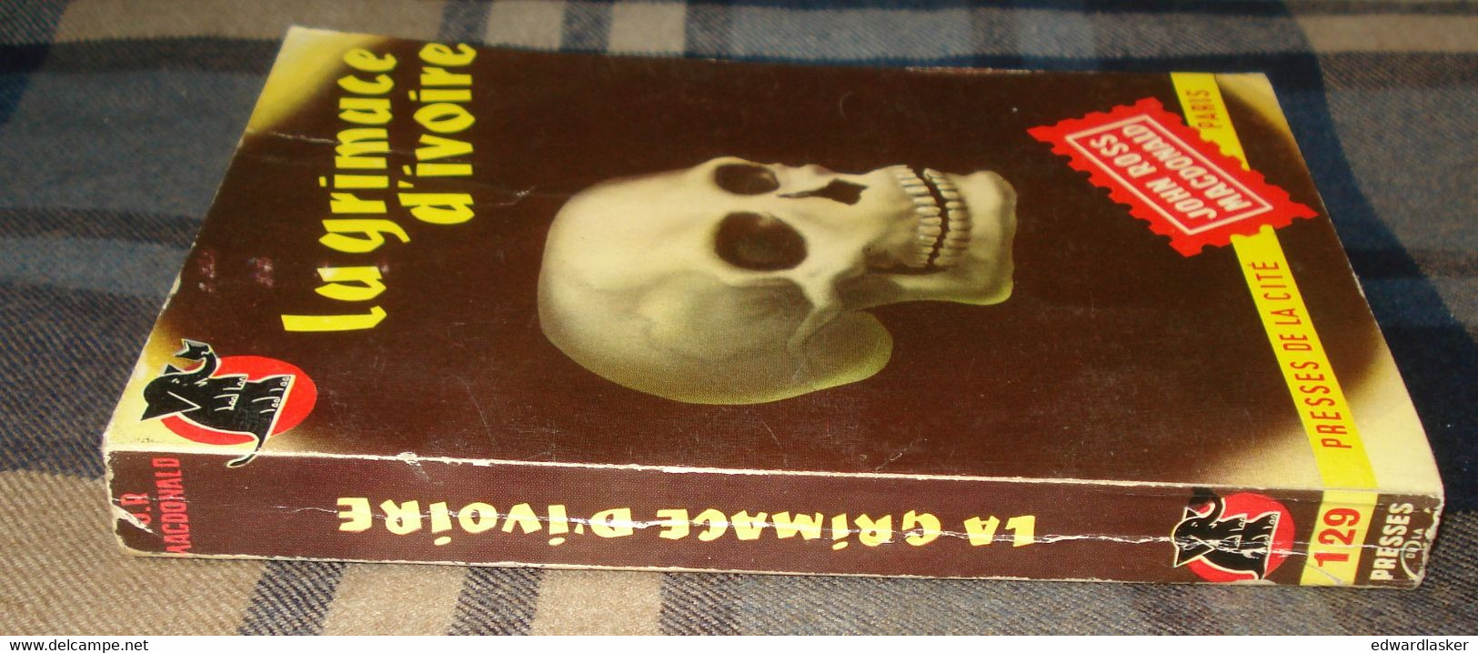 Un MYSTERE N°129 : La GRIMACE D'Ivoire /John Ross MacDonald - Juin 1953 - Presses De La Cité