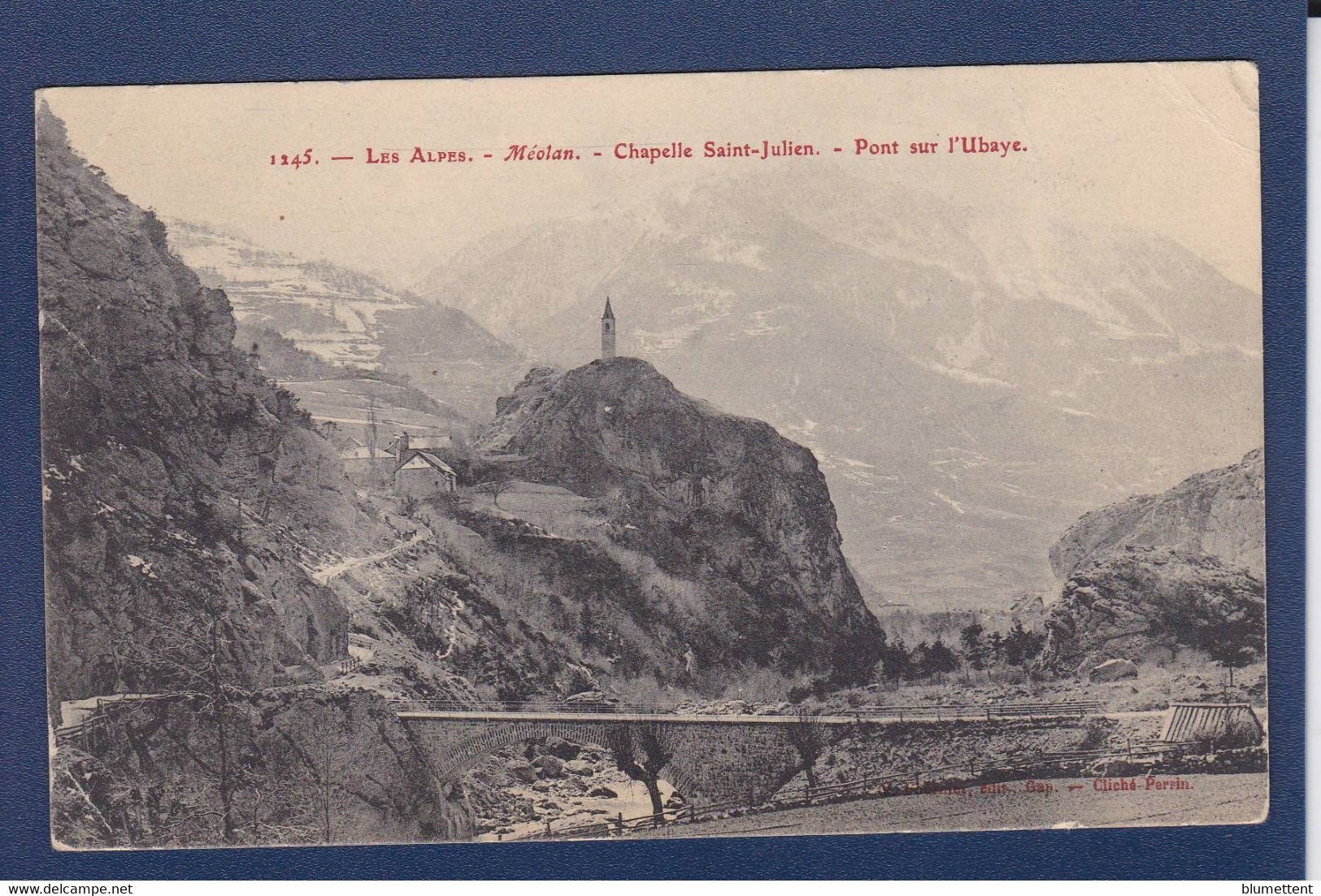 CPA [04] Alpes De Haute Provence > Circulé Méolan - Other & Unclassified