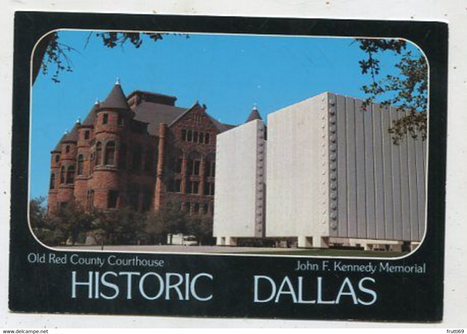 AK 064004 USA - Texas - Dallas - Old Red County Courthouse - Jon F. Kennedy Memorial - Dallas