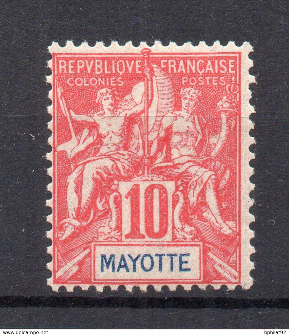 !!! MAYOTTE, TYPE GROUPE N°15 NEUF ** - Unused Stamps