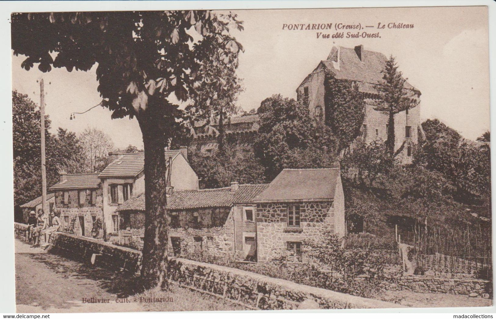 Pontarion (23 - Creuse) Le Château - Pontarion
