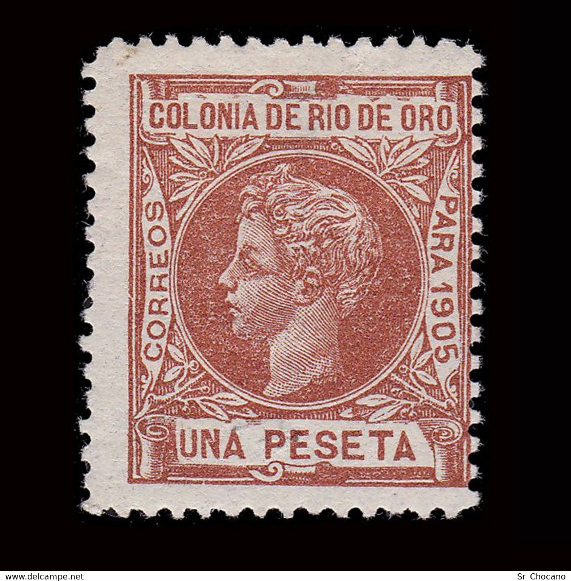 España.RÍO DE ORO.1905. Alfonso XIII.1p.MH. Edifil 11 - Rio De Oro