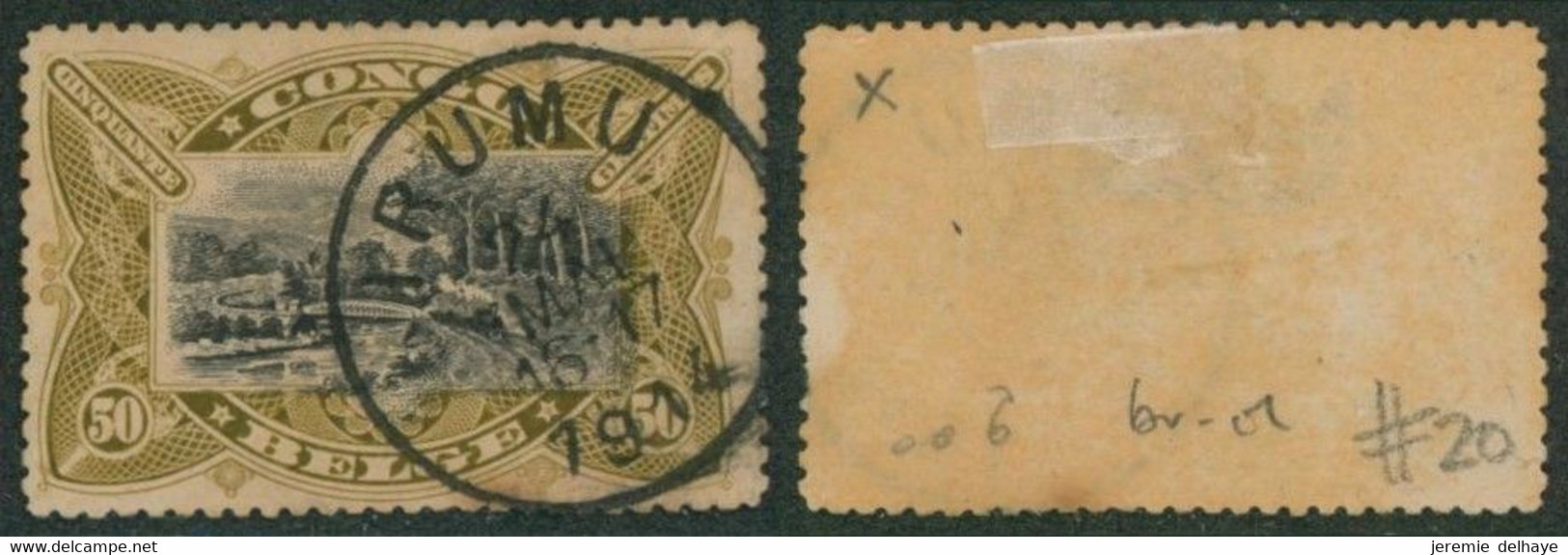 Congo Belge - Mols : N°25 Obl Simple Cercle "Irumu" (1904) - Used Stamps