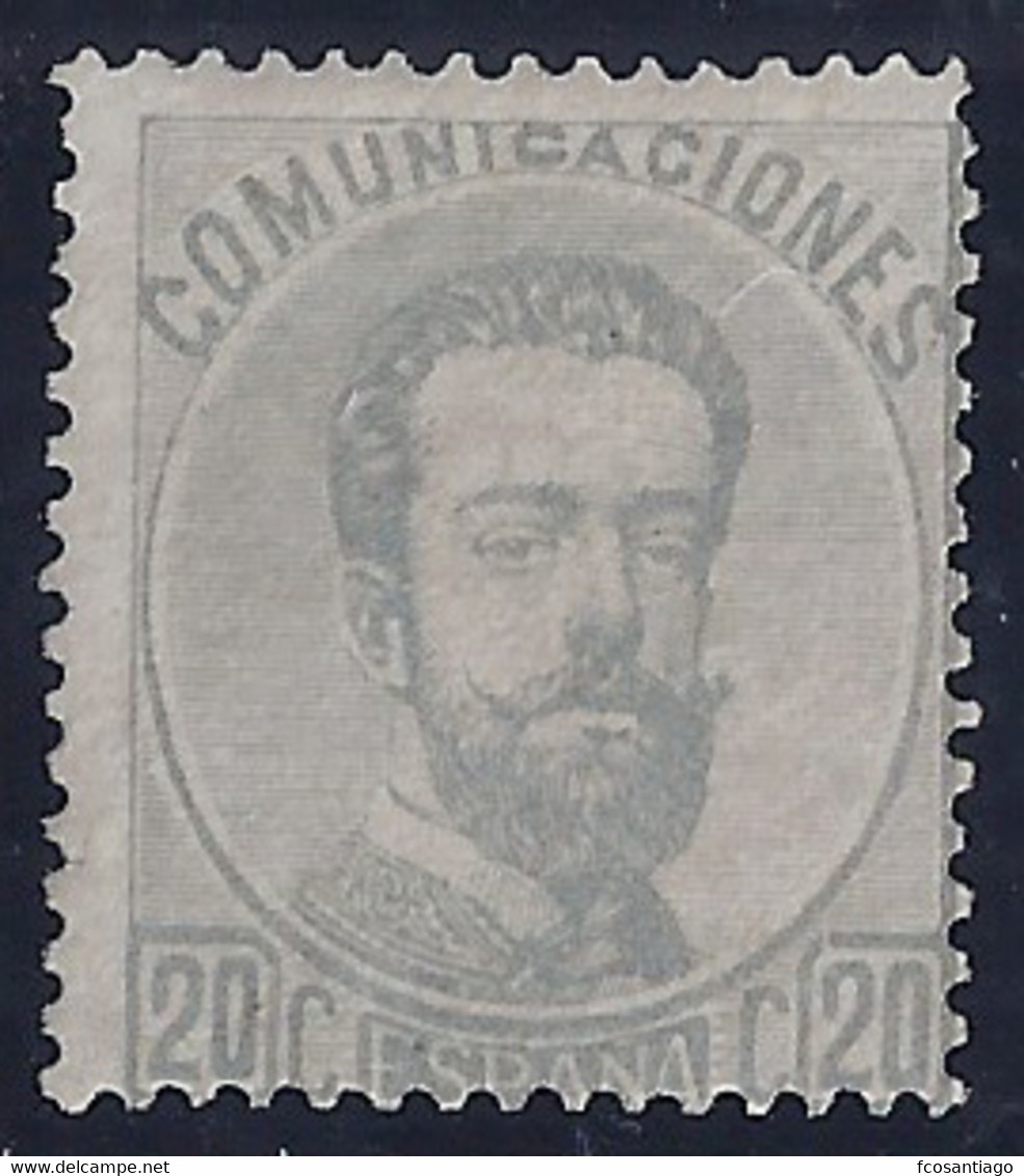 ESPAÑA 1872 - Edifil #123 - MLH * - Unused Stamps