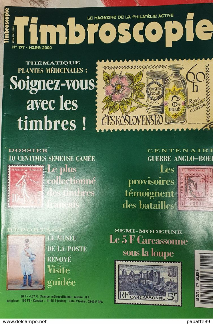 Magazine Timbroscopie N°1 à 177 - Français