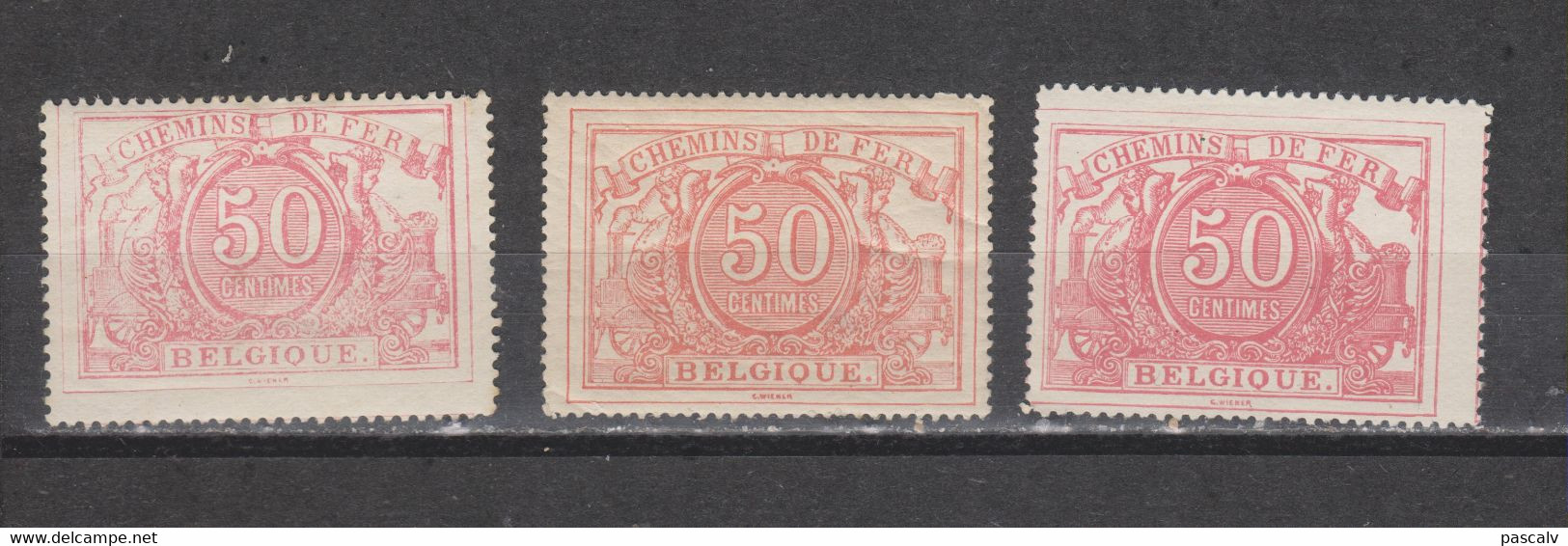 COB 11 - 11a - 11b * Neuf Avec Charnière Cote 400€ - Mint