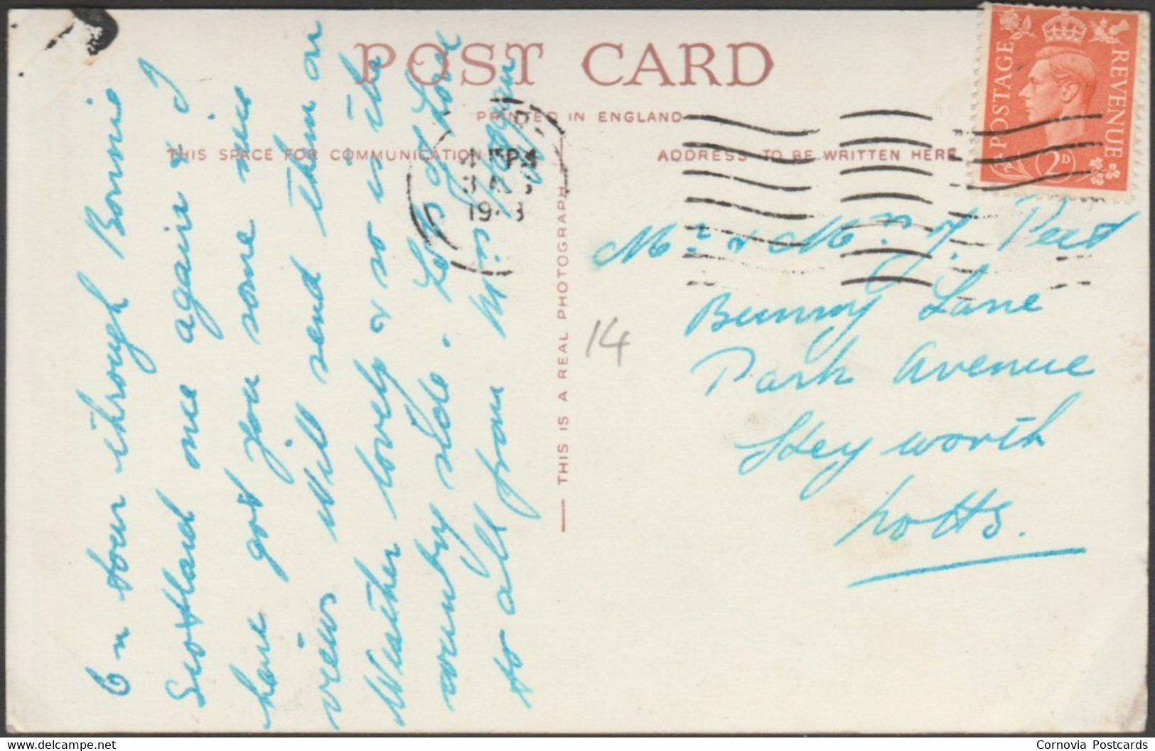 Multiview, Ayr, Ayrshire, 1948 - RP Postcard - Ayrshire