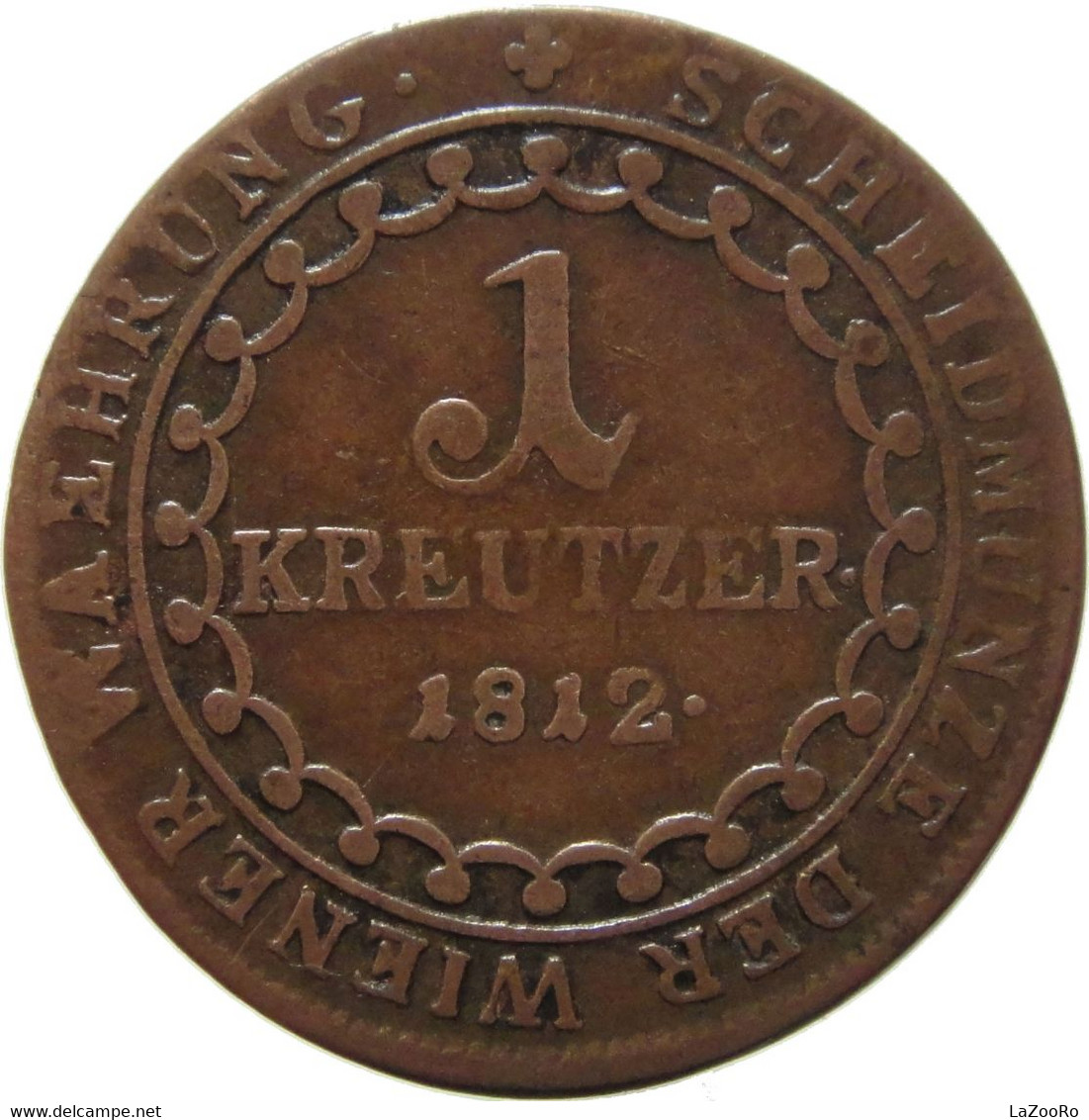 LaZooRo: Austria 1 Kreuzer 1812 E VF - Autriche