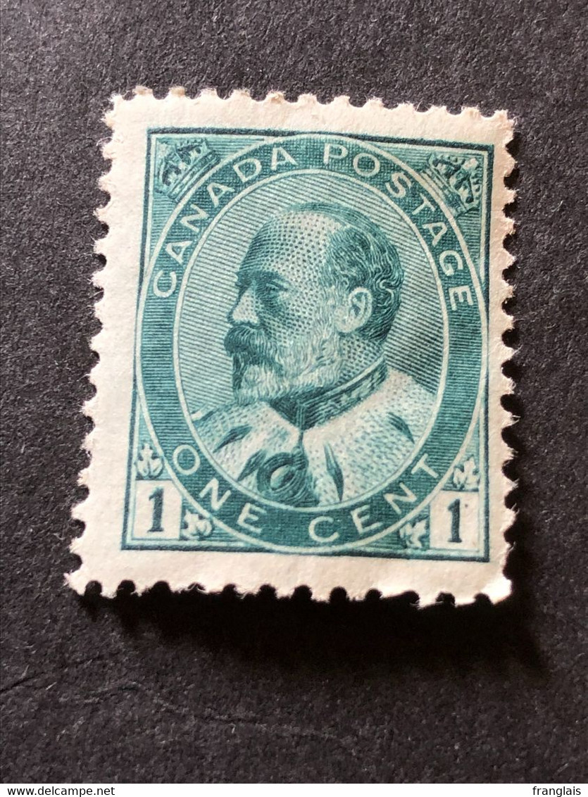 CANADA SG 174  1c Deep Green  MH* - Unused Stamps