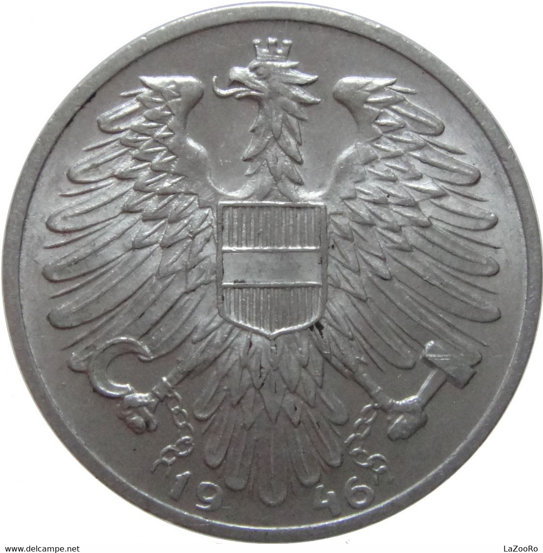 LaZooRo: Austria 1 Schilling 1946 UNC - Autriche