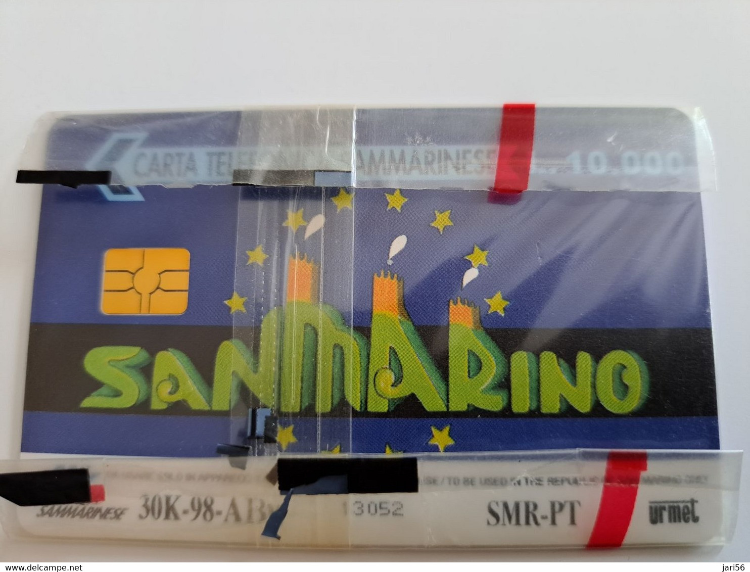 SAN MARINO CHIPCARD  L 10.000 /  EUROPA CARD SHOW / DOLPHIN /  MINT IN WRAPPER**   ** 10223 ** - Saint-Marin