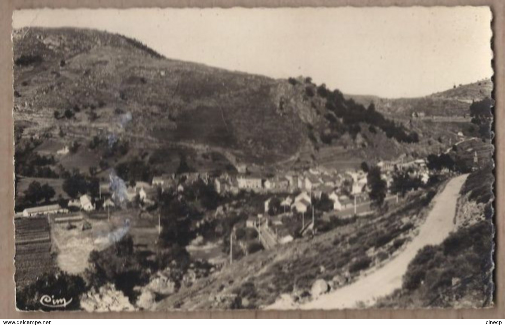 CPSM 48 - PONT De MONTVERT - Vue Générale - Quartier Du Chambon Et La Placette - TB PLAN CENTRE VILLAGE - Le Pont De Montvert