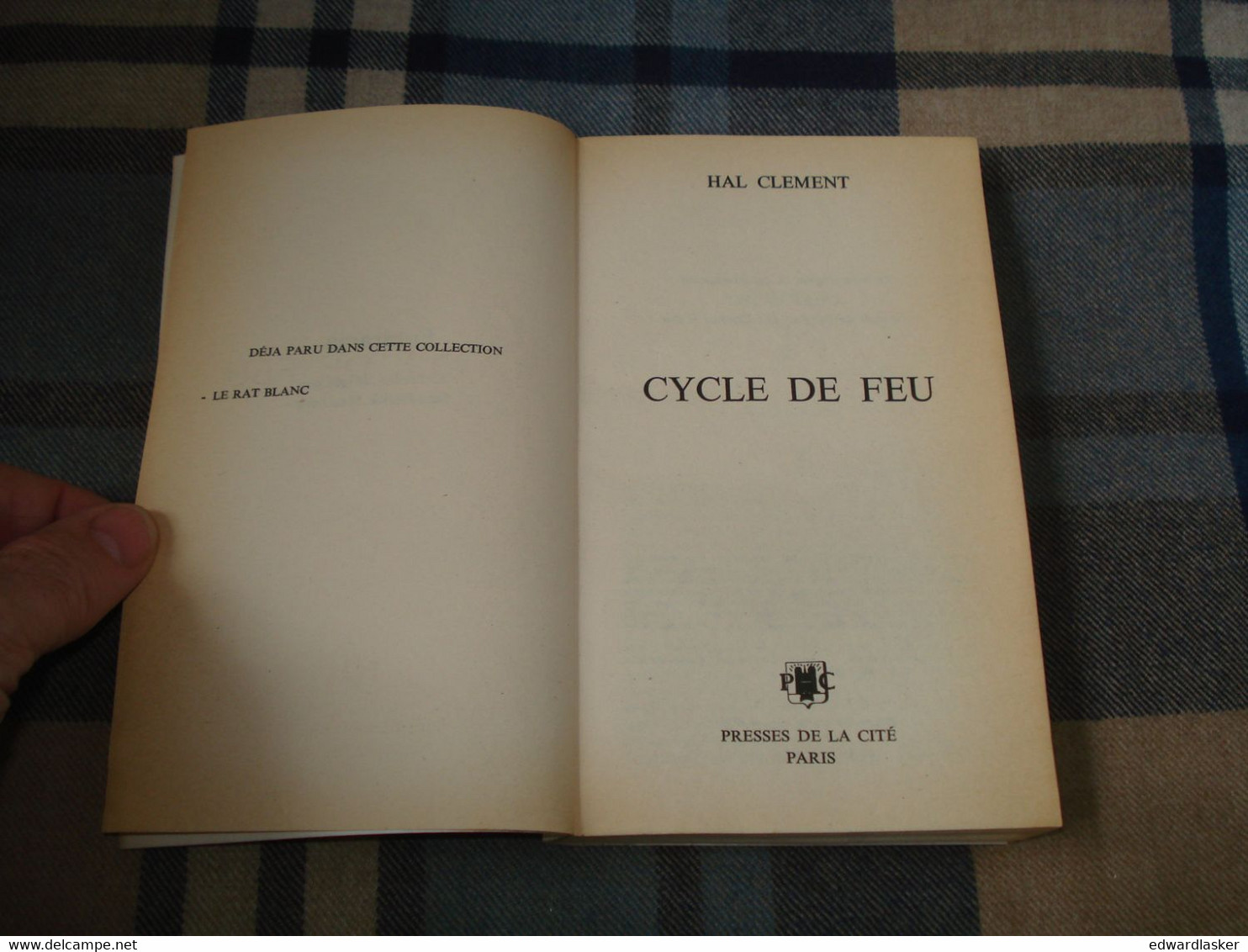 Coll. FUTURAMA N°1 : Cycle De Feu /Hal Clement - 1976 - Bon état [2] - Le Masque SF