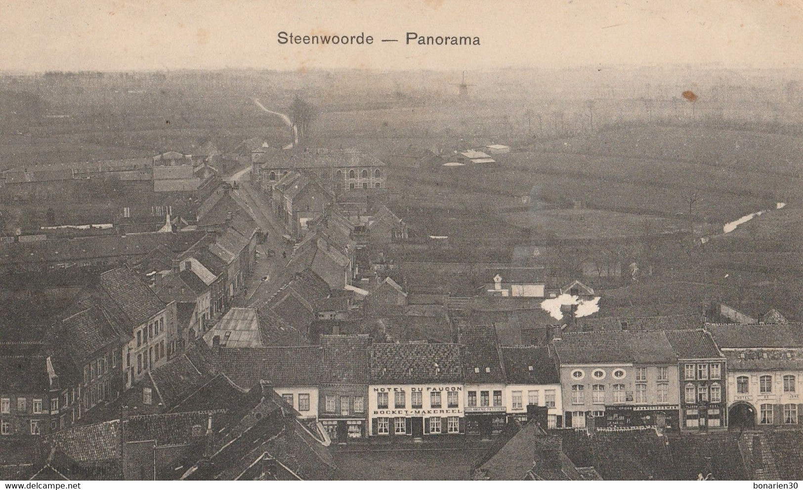 CPA 59 STEENWOORDE PANORAMA AERIEN - Steenvoorde