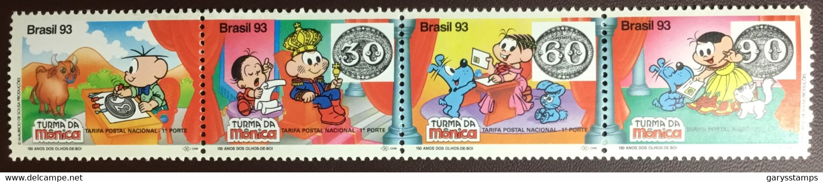 Brazil 1993 Stamp Anniversary Cartoon MNH - Other & Unclassified