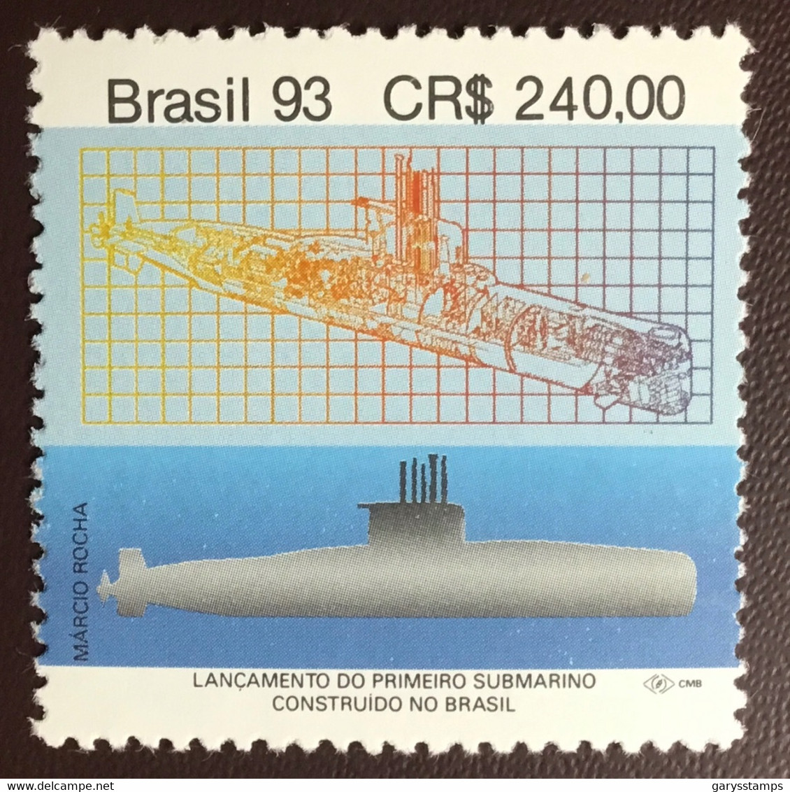 Brazil 1993 Submarine Launch MNH - Otros & Sin Clasificación