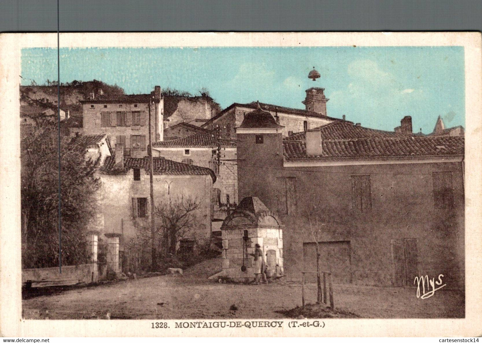 N°30542 Z -cpa Montaigu De Quercy - Montaigu De Quercy
