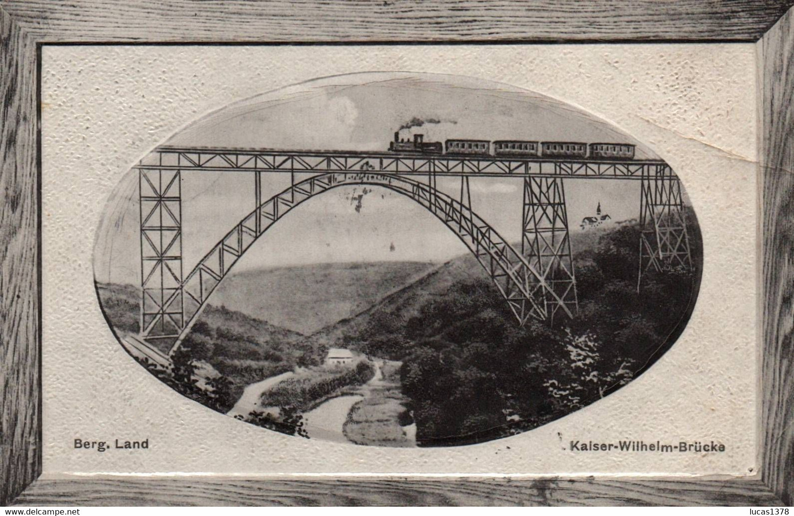 BERG LAND / KAISER WILHELM BRUCKE / JOLIE CARTE GAUFFREE - Wuppertal