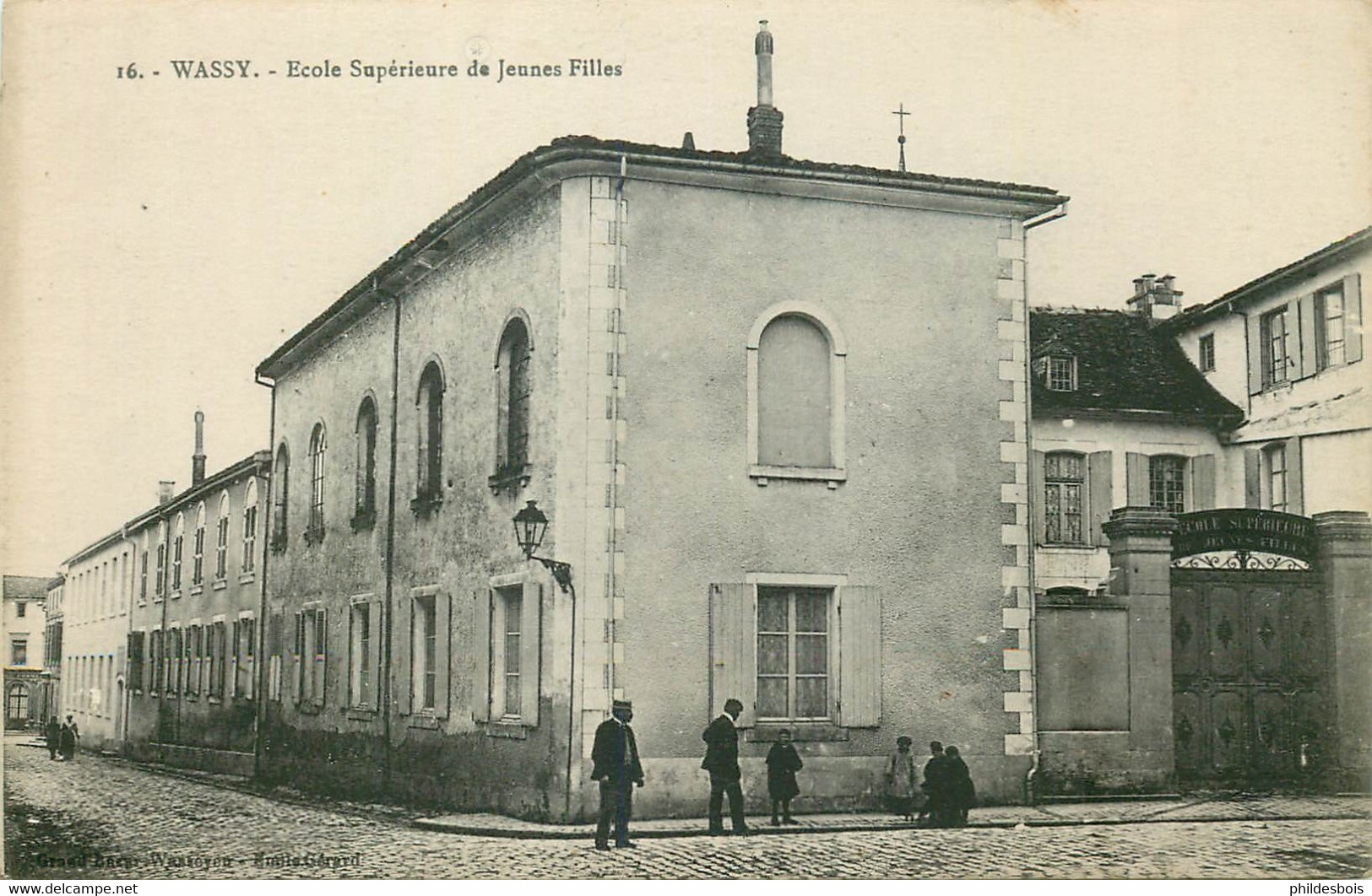 HAUTE MARNE  WASSY école Supérieure De Jeunes Filles - Wassy