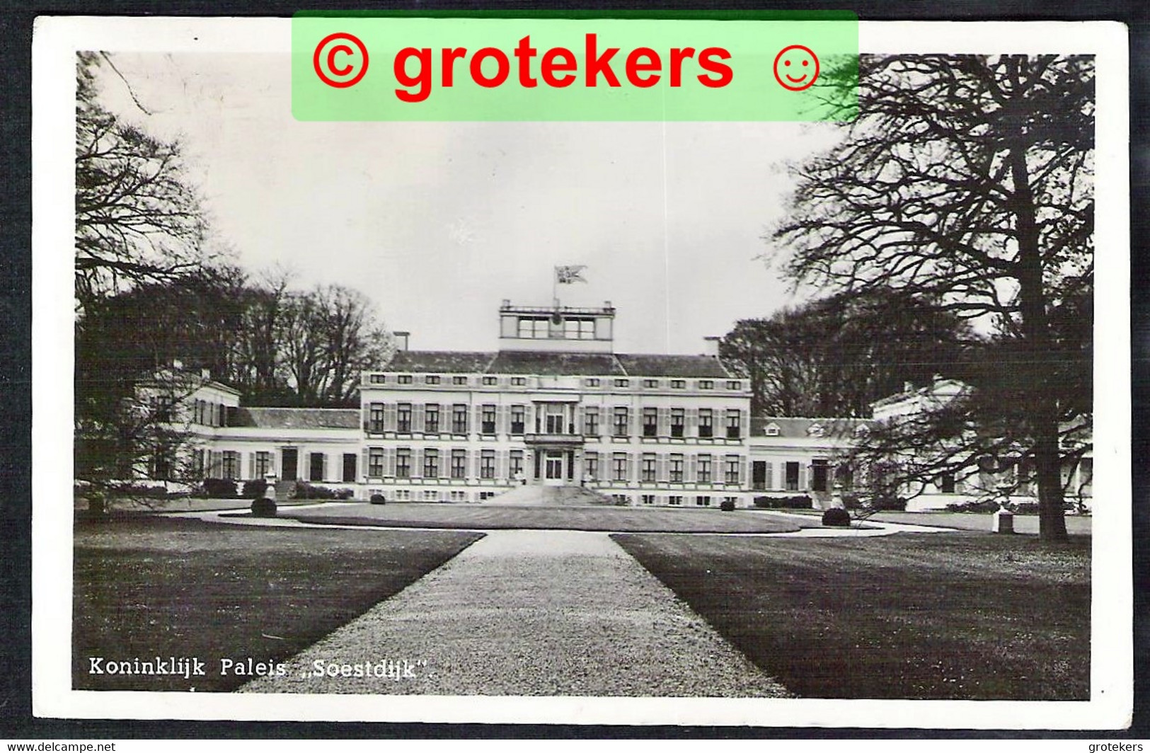 SOESTDIJK Koninklijk Paleis 1949 - Soestdijk