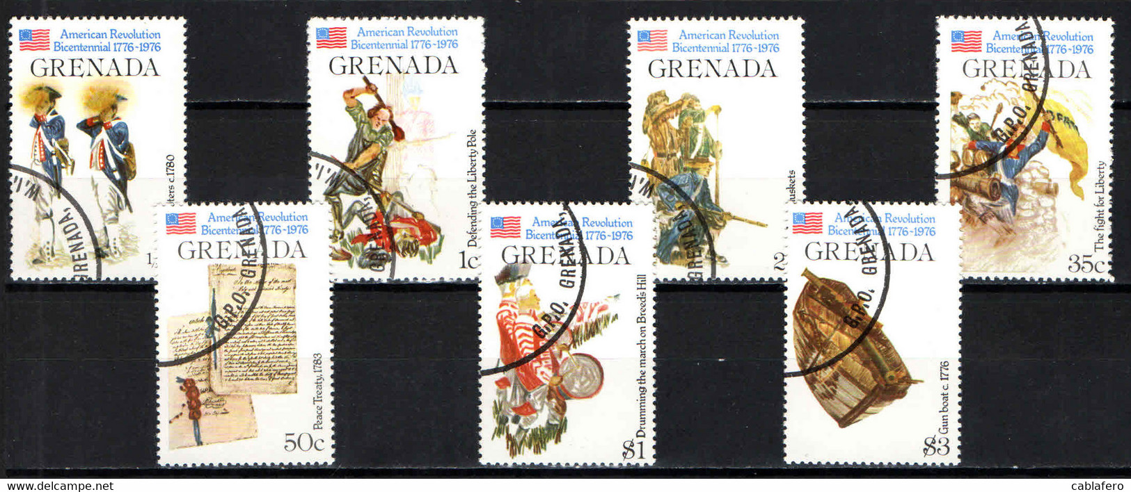 GRENADA - 1976 - American Bicentennial - USATI - Grenada (1974-...)