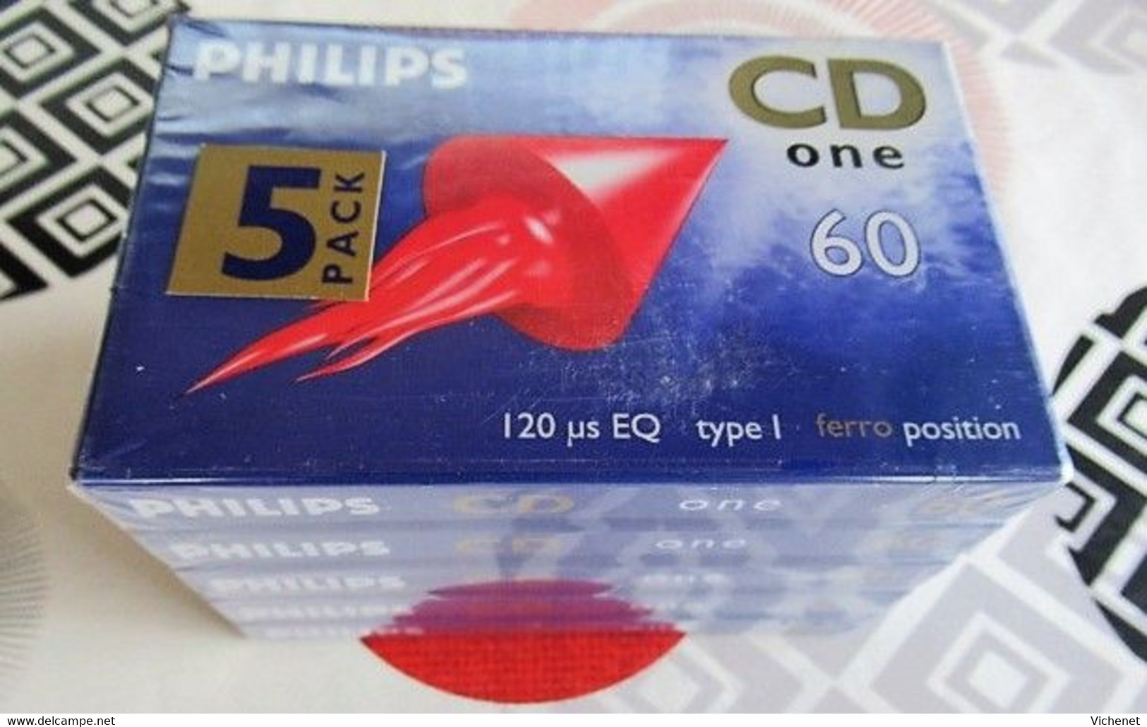 SONY CD One 60 - Blister 5 Pack - Neuf - Cassettes Audio