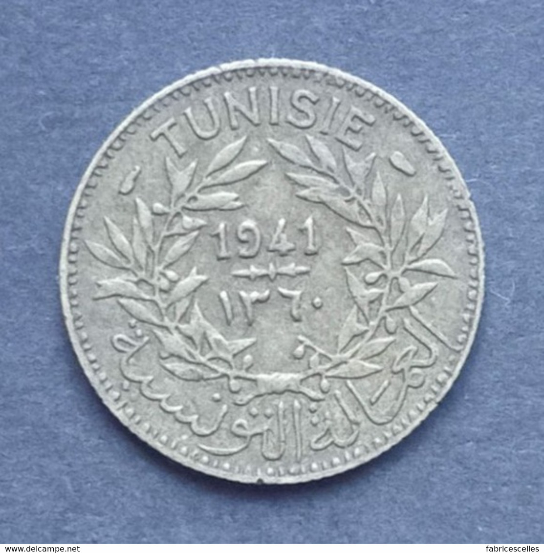 Tunisie - Pièce "Bon Pour 1 Franc" 1941 - Tunesien