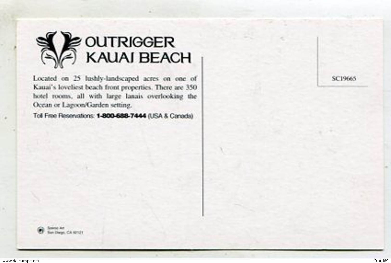 AK 064058 USA - Hawaii - Outrigger Kauai Beach - Kauai