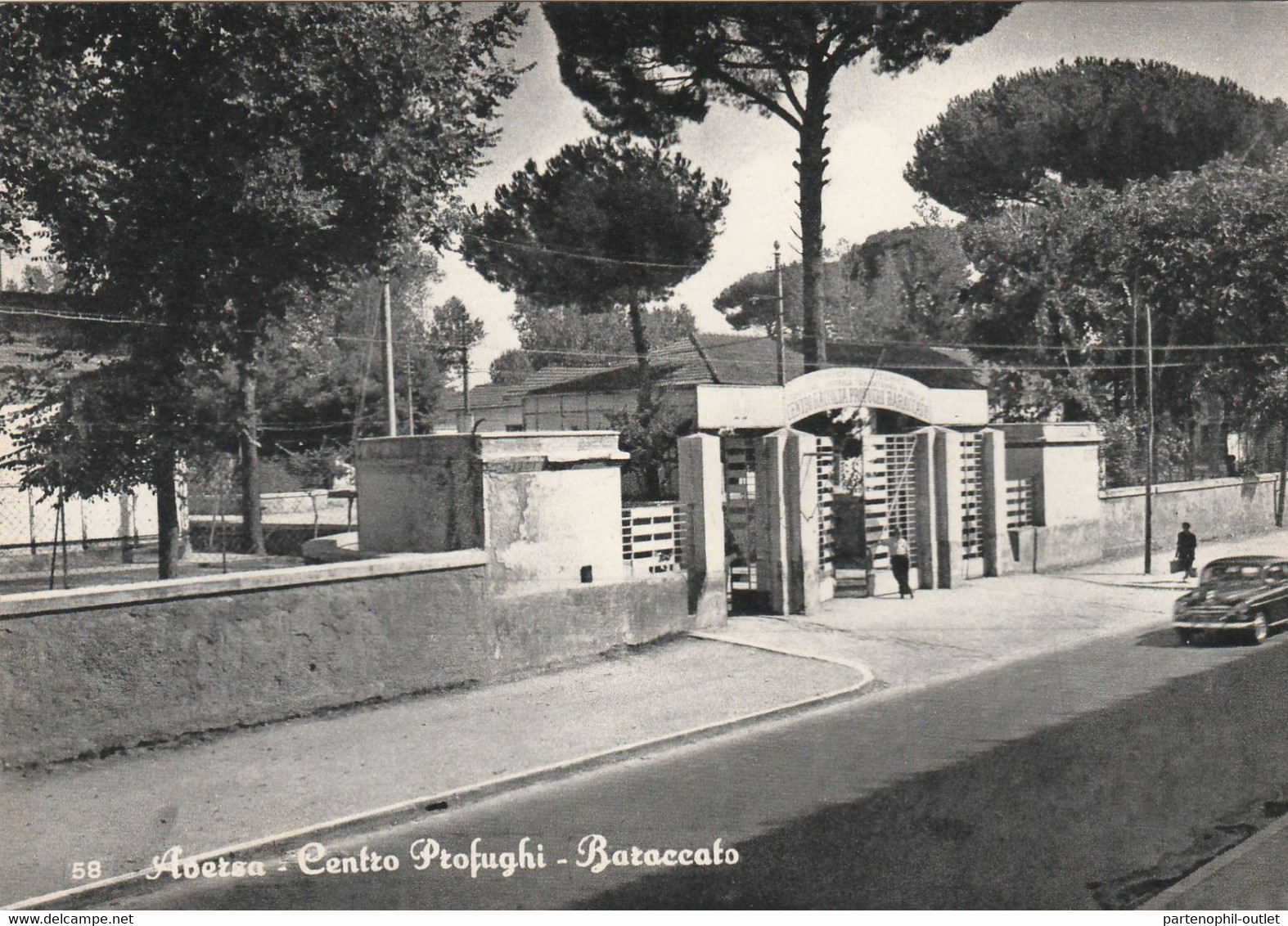 Cartolina - Postcard / Non Viaggiata - Unsent /  Aversa -  Centro Profughi. ( Gran Formato ) - Aversa