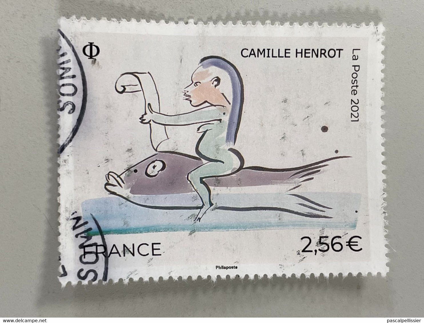 FRANCE - 2022 - Timbre - Camille HENROT Oblitéré Cachet Rond - Oblitérés