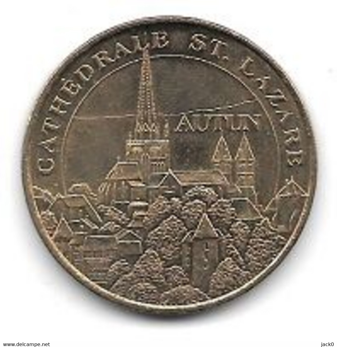Médaille Touristique  Monnaie  De  Paris  2006, Ville  AUTUN, CATHEDRALE  ST  LAZARE  ( 71 ) - 2006