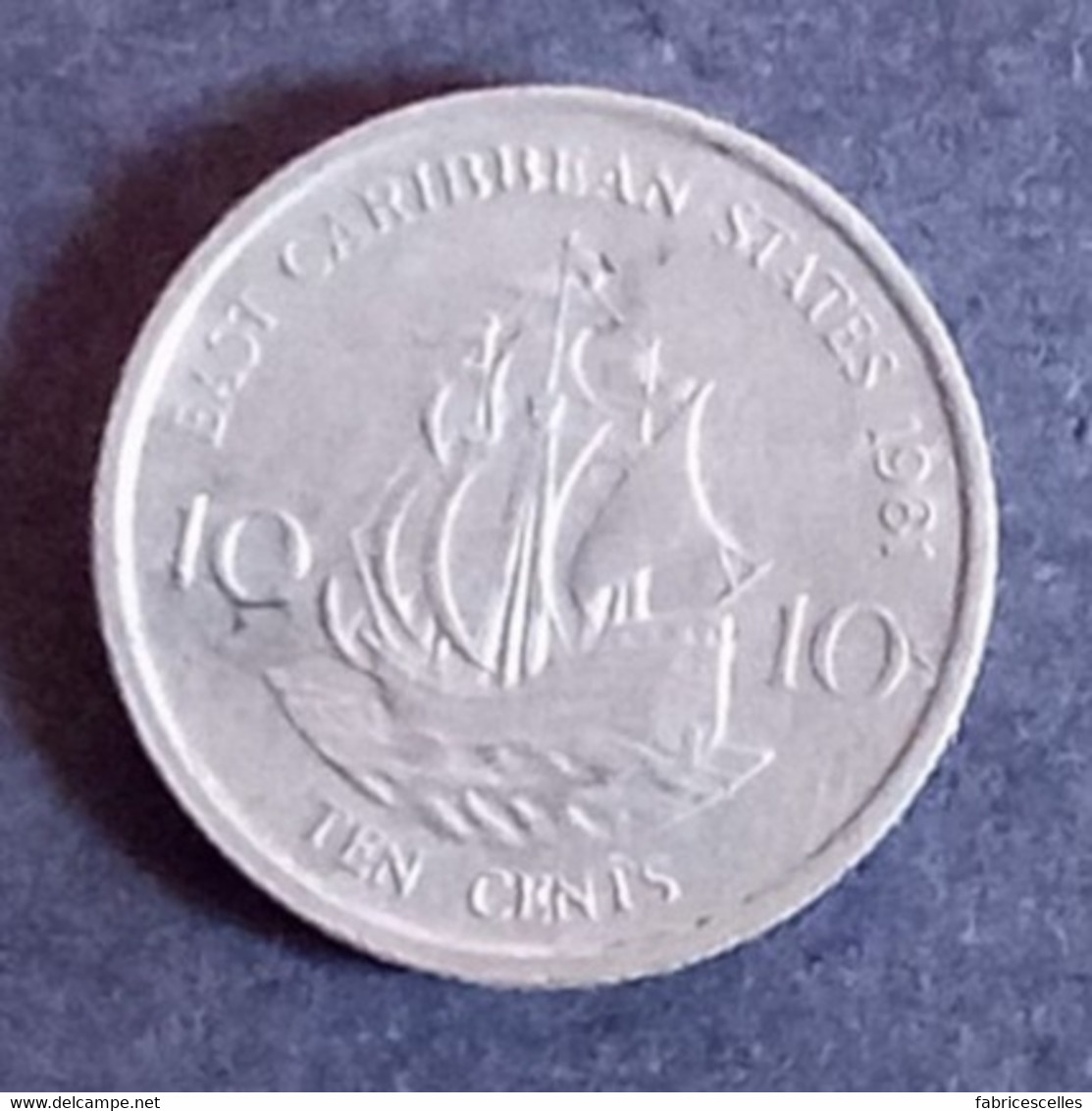 Territoires Britanniques Des Caraïbes - 10 Cents 1981 - Caribe Británica (Territorios Del)